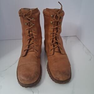Rockport Men's Leather Work Hiking Lace Up Boots Size-11.5M